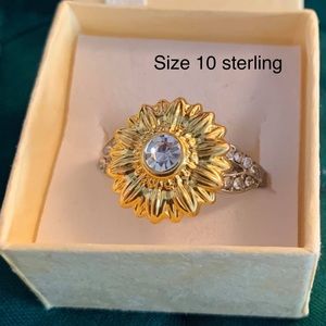 Sunflower ring